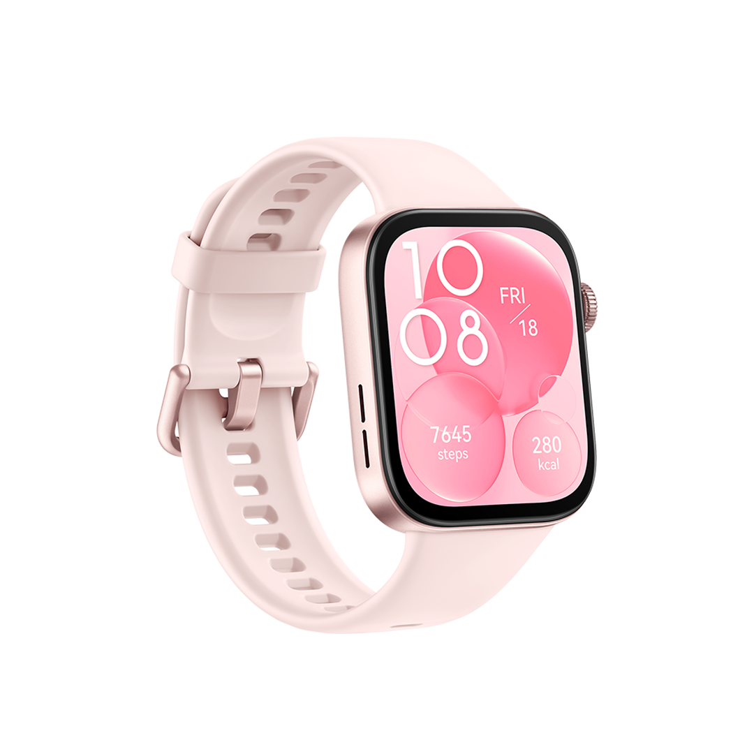 Huawei Watch FIT 3 Nebula Pink Fluoroelastomer Strap Huawei Watch FIT 3 Nebula Pink Fluoroelastomer Strap